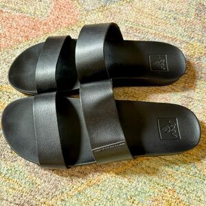 REEF Cushion Vista sandal black 9